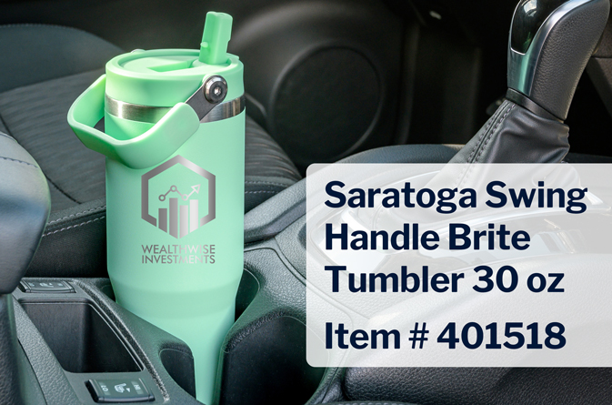 Saratoga Swing Handle Brite Tumbler